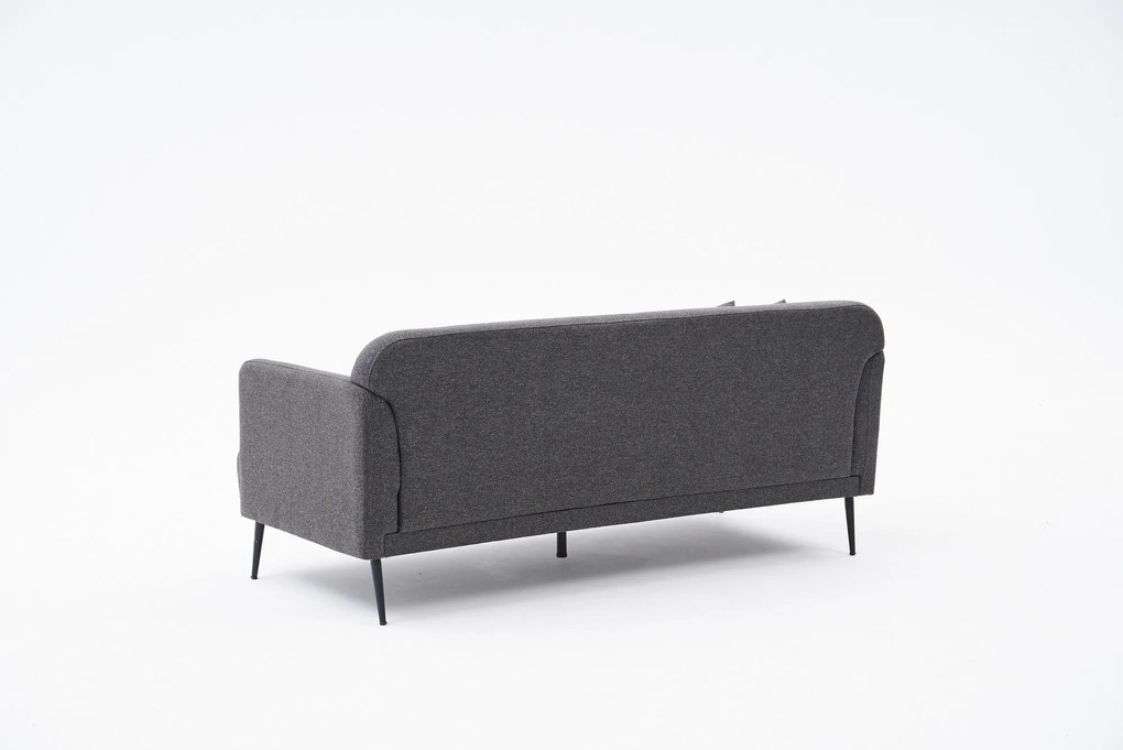 Sofá de 3 Lugares Revos – Antracite – 200 cm x 80 cm x 100 cm