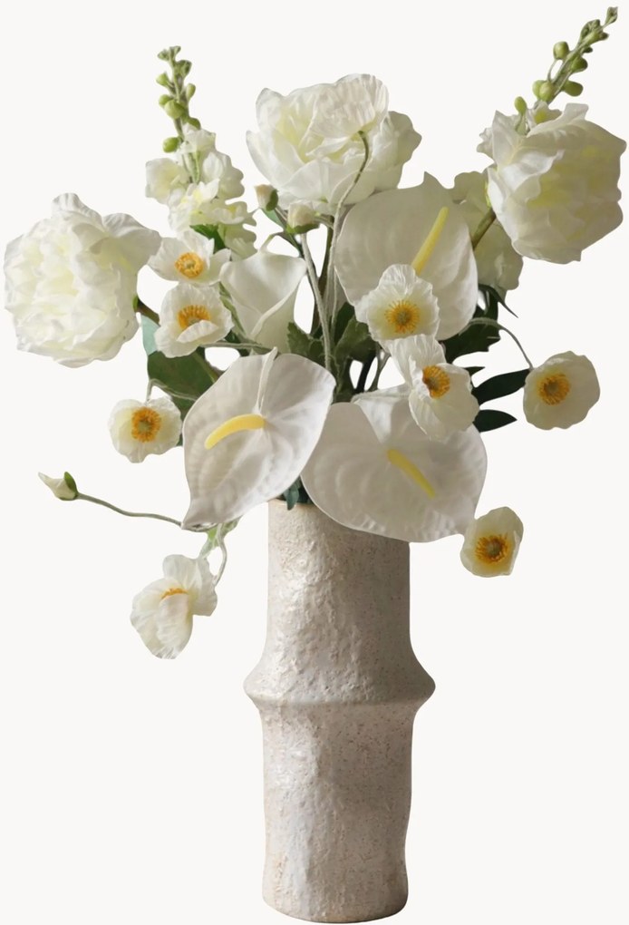 Ramo de flores artificiais Bright White