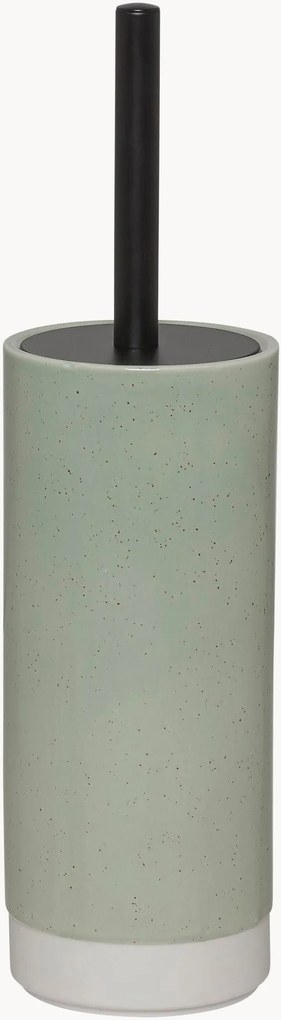 Piaçaba com suporte em porcelana Sablon