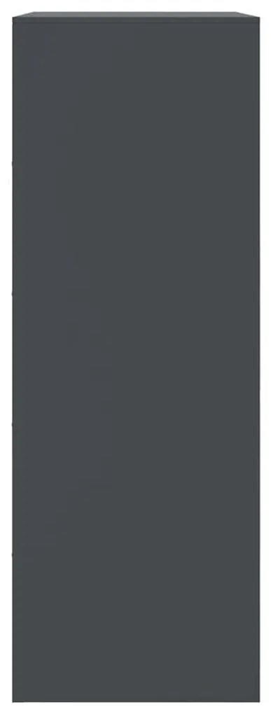 Aparador 67x39x107 cm aço antracite
