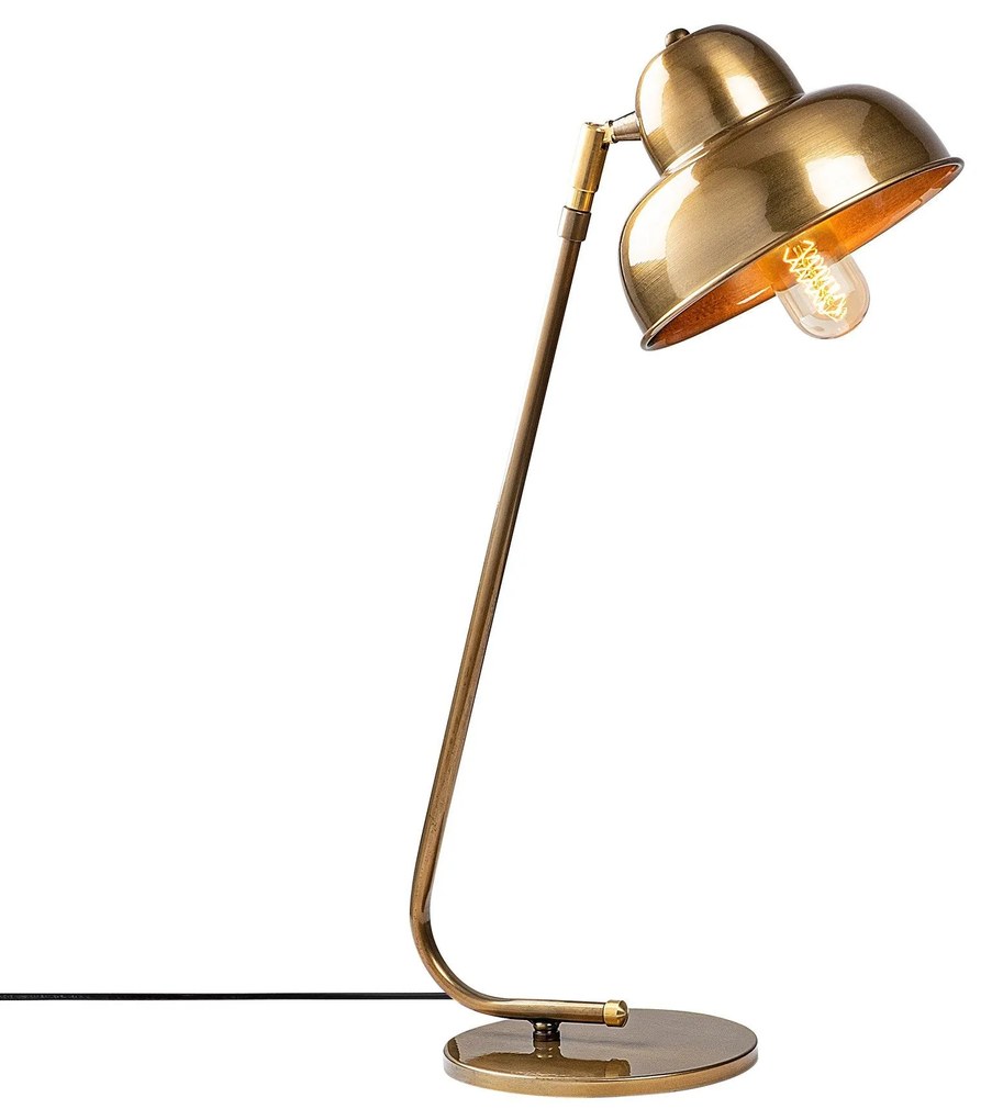 Candeeiro de Mesa Berceste – Dourado – 20 x 35 cm