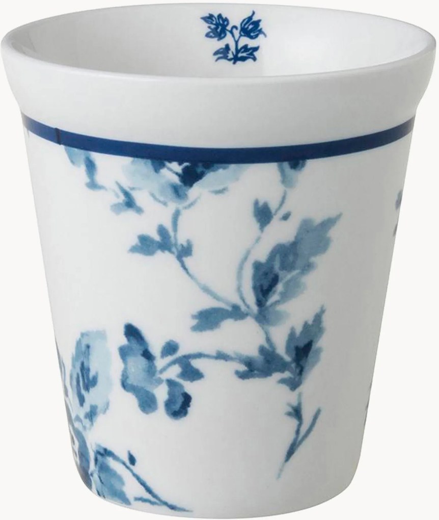 Chávenas em porcelana Rose, conjunto de 4