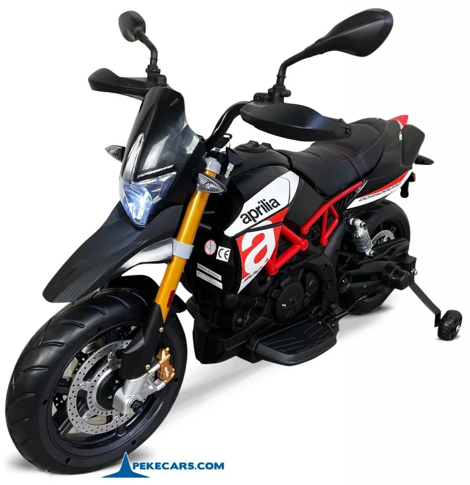 Moto criança eletrica Aprilia Dorsoduro 900 12V Vermelha