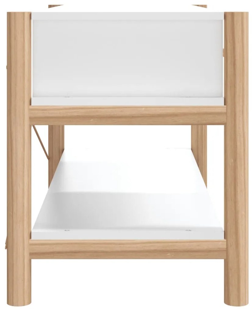 Móvel para TV 82x38x45 cm derivados de madeira branco