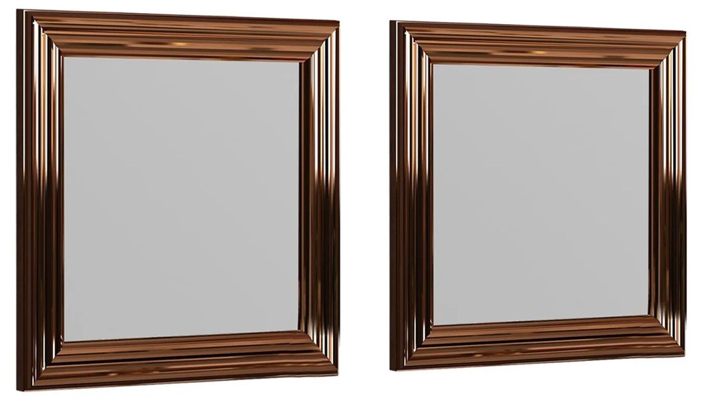 Espelho Conjunto Bale – Bronze – 40x40x3 cm