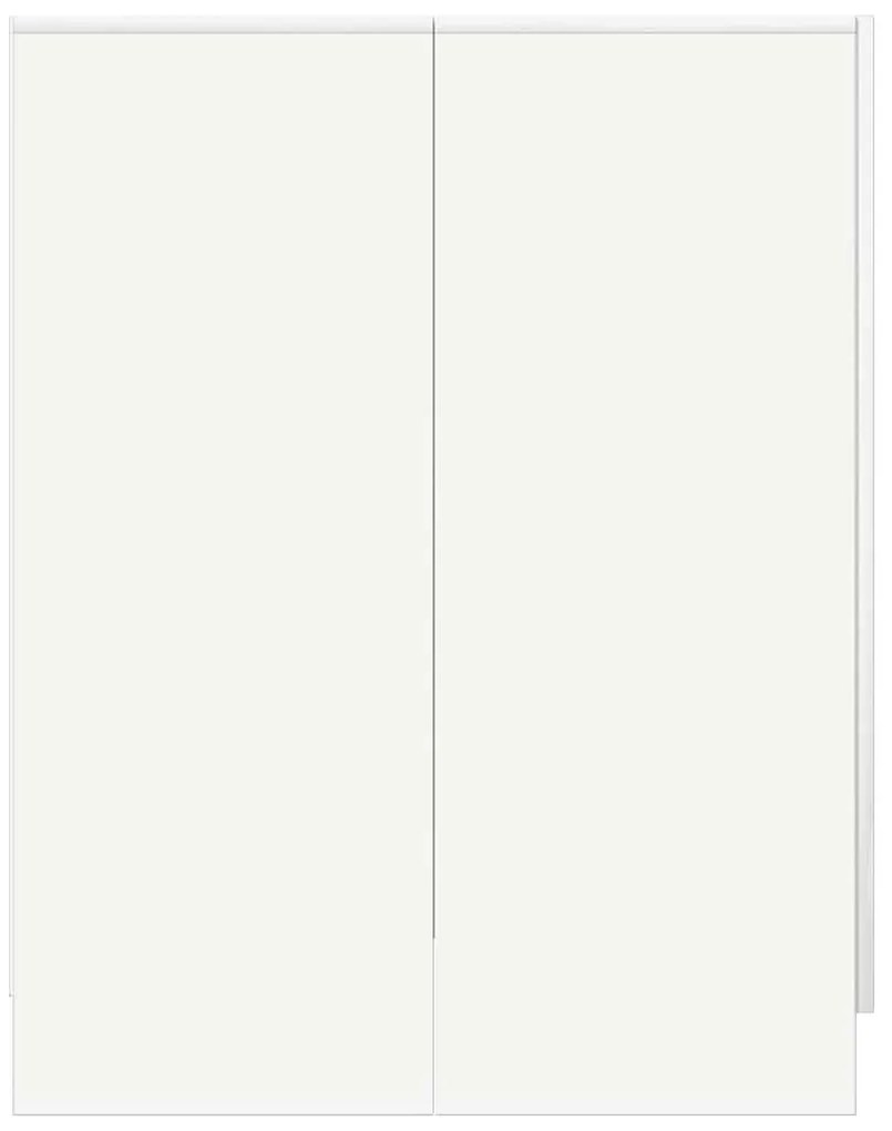 Armário para máquina de lavar roupa 71x71,5x91,5 cm branco