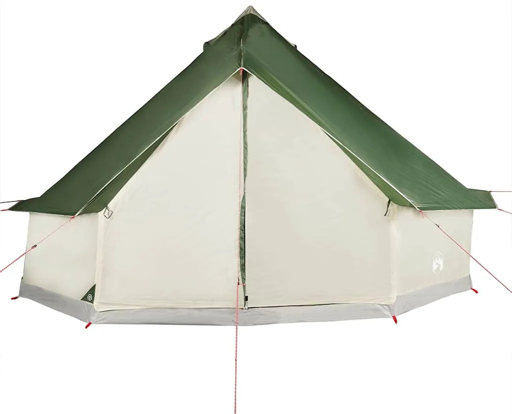 Tenda familiar tipi para 10 pessoas impermeável verde