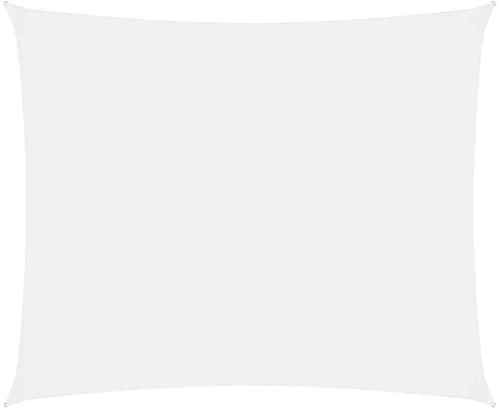 135272 vidaXL Guarda-Sol tecido Oxford retangular 4 x 6 m branco