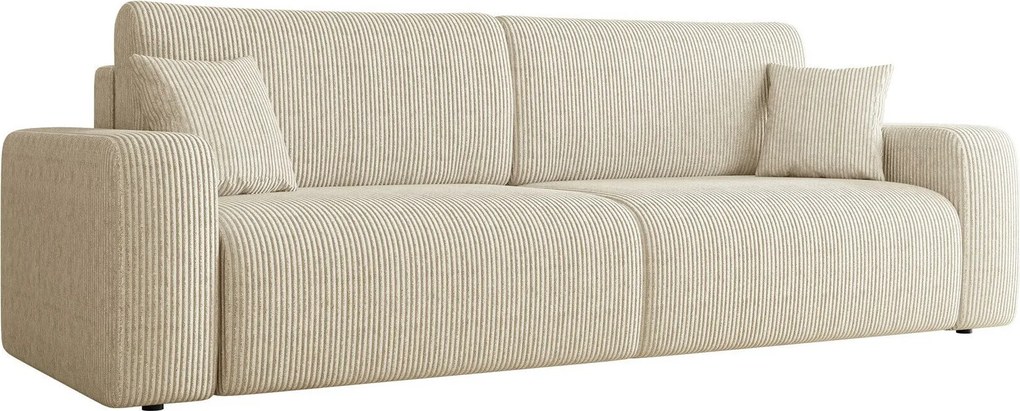 Sofá-cama Shelton 104, Disponível, 82x248x92cm, 96.5 kg, Pernas: Plástico