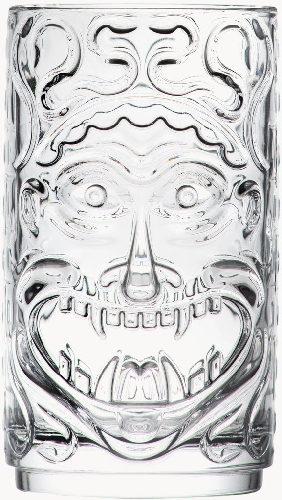 Copos de cocktail em cristal Tiki, conjunto de 4