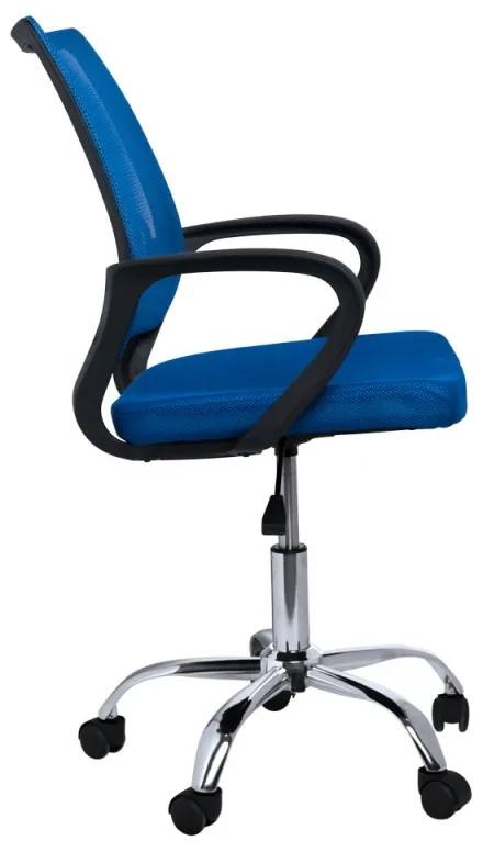 Conjunto Secretária Dek e Cadeira Midi Pro - Azul