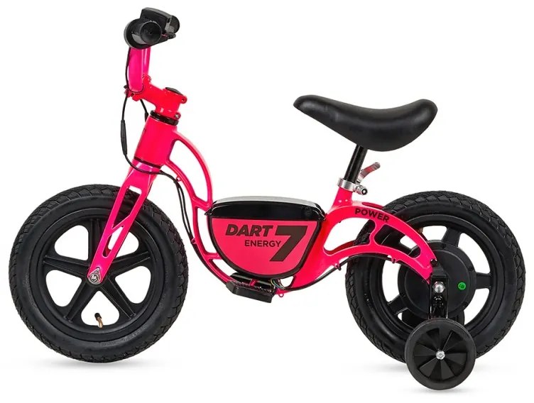 Bicicleta eléctrica Infantil 20V 4AH DART 7 - 4 a 7 anos Vermelha