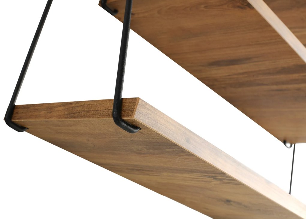 Prateleira de Parede Zihon – Pinheiro – 40/50/60 cm