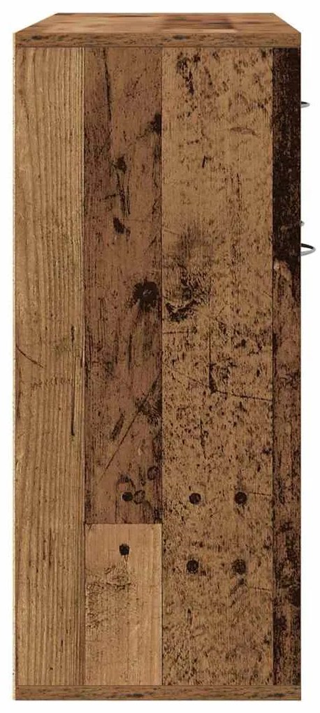 Aparador 88x30x70 cm derivados de madeira madeira velha