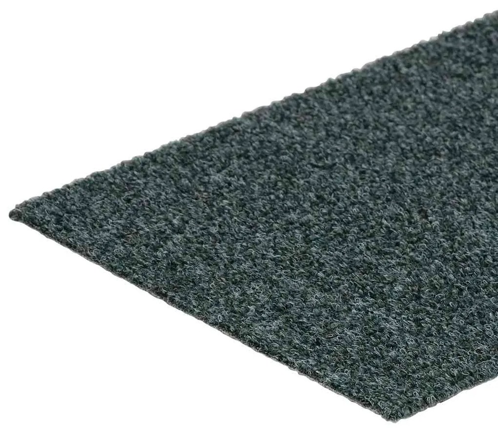 Tapetes de escada adesivos 30 pcs 76x20 cm retangular verde