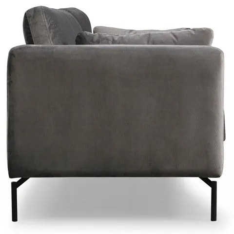 Sofá de 3 Lugares Sino – Cinzento – 217 cm x 87 cm x 90 cm