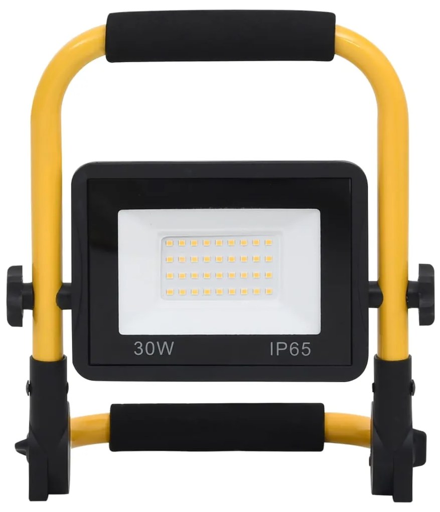 Projetor c/ iluminação LED e pega 30 W branco frio