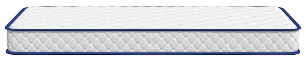 Colchão de espuma de memória 80x160x17 cm branco