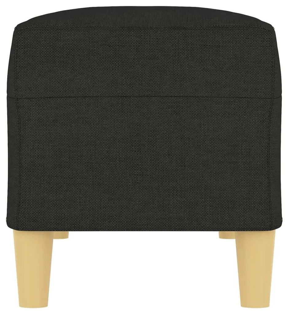 Banco 100x35x41 cm tecido preto
