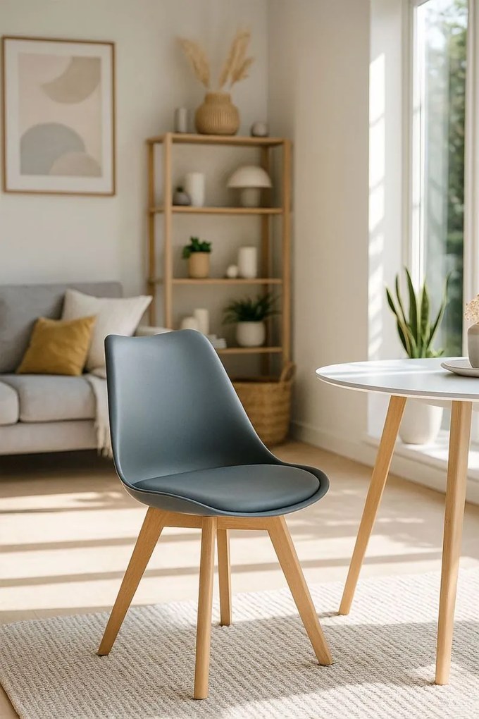 Cadeira Synk Basic - Cinza escuro