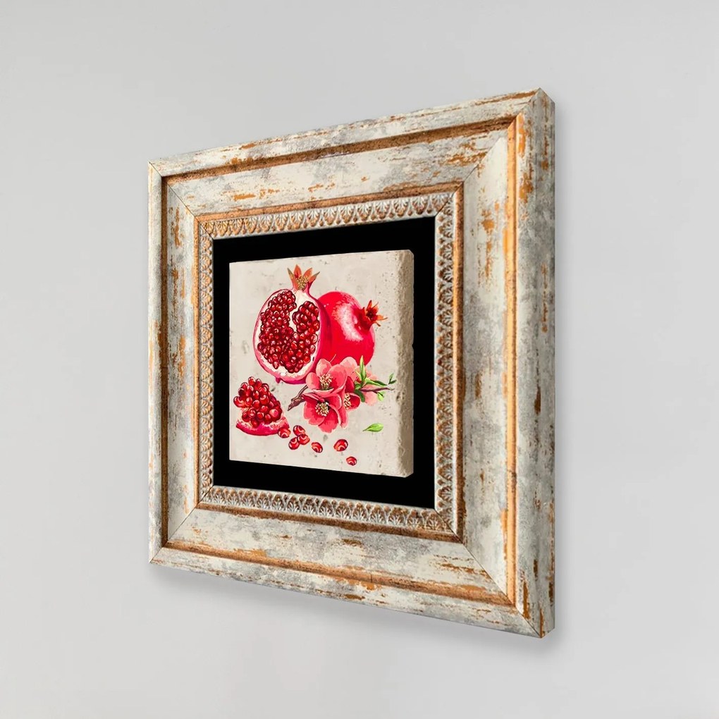 Quadro Decorativo em Moldura TC1234 – Multicolor – 20 x 20 cm