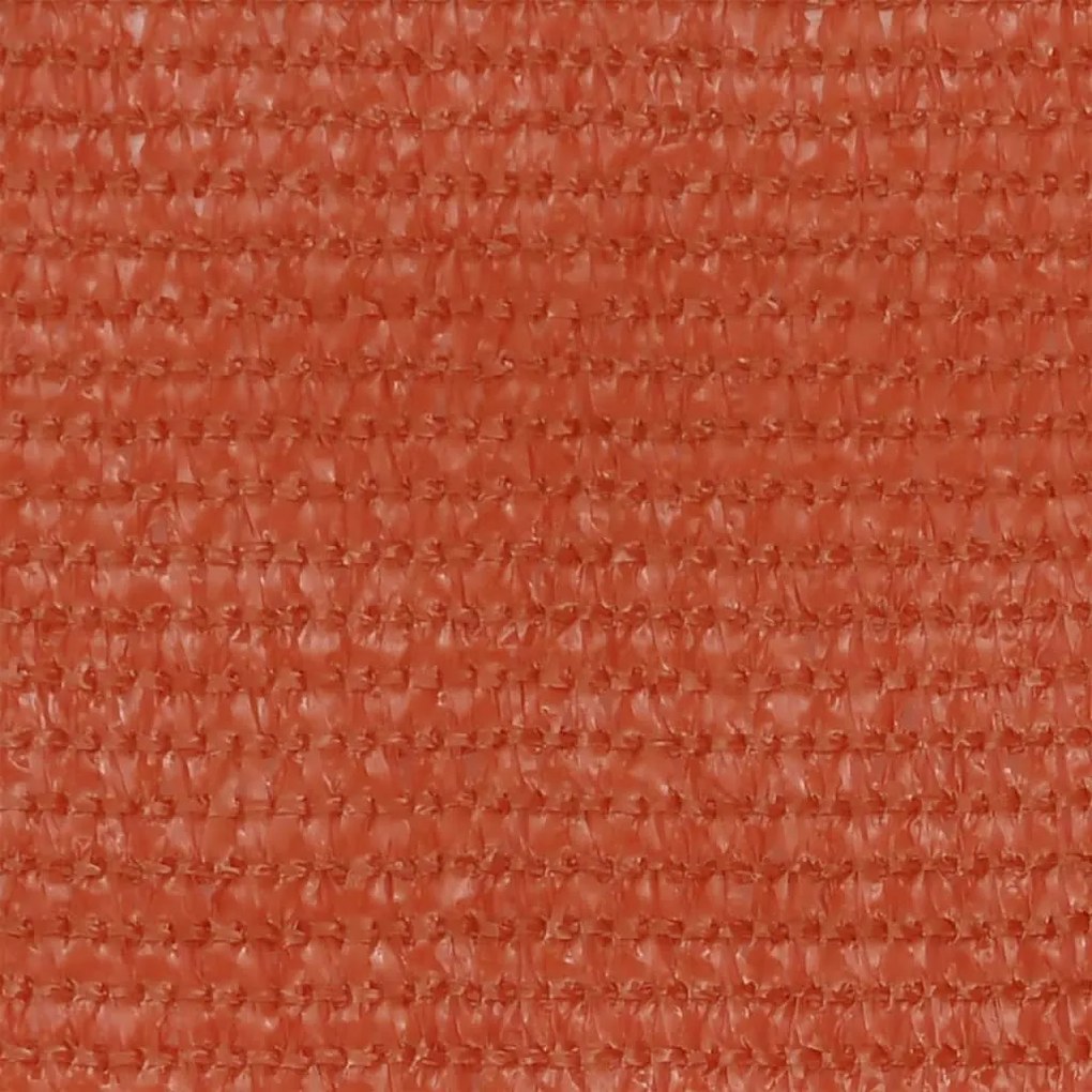 Tela de varanda 90x500 cm PEAD laranja
