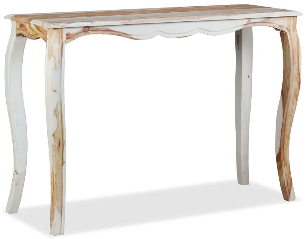 Mesa consola 110x40x76 cm madeira de sheesham maciça