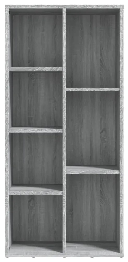 Estante 50x25x106 cm cinzento sonoma