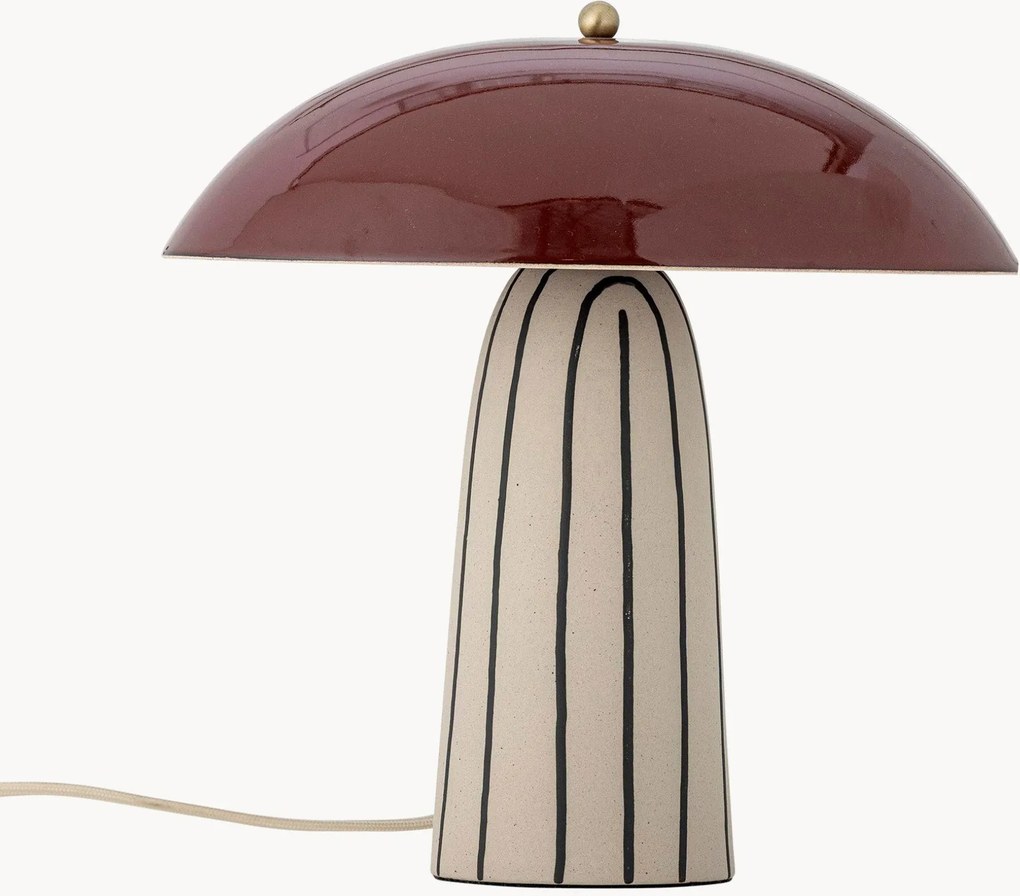 Candeeiro de mesa com base em grés Arvid