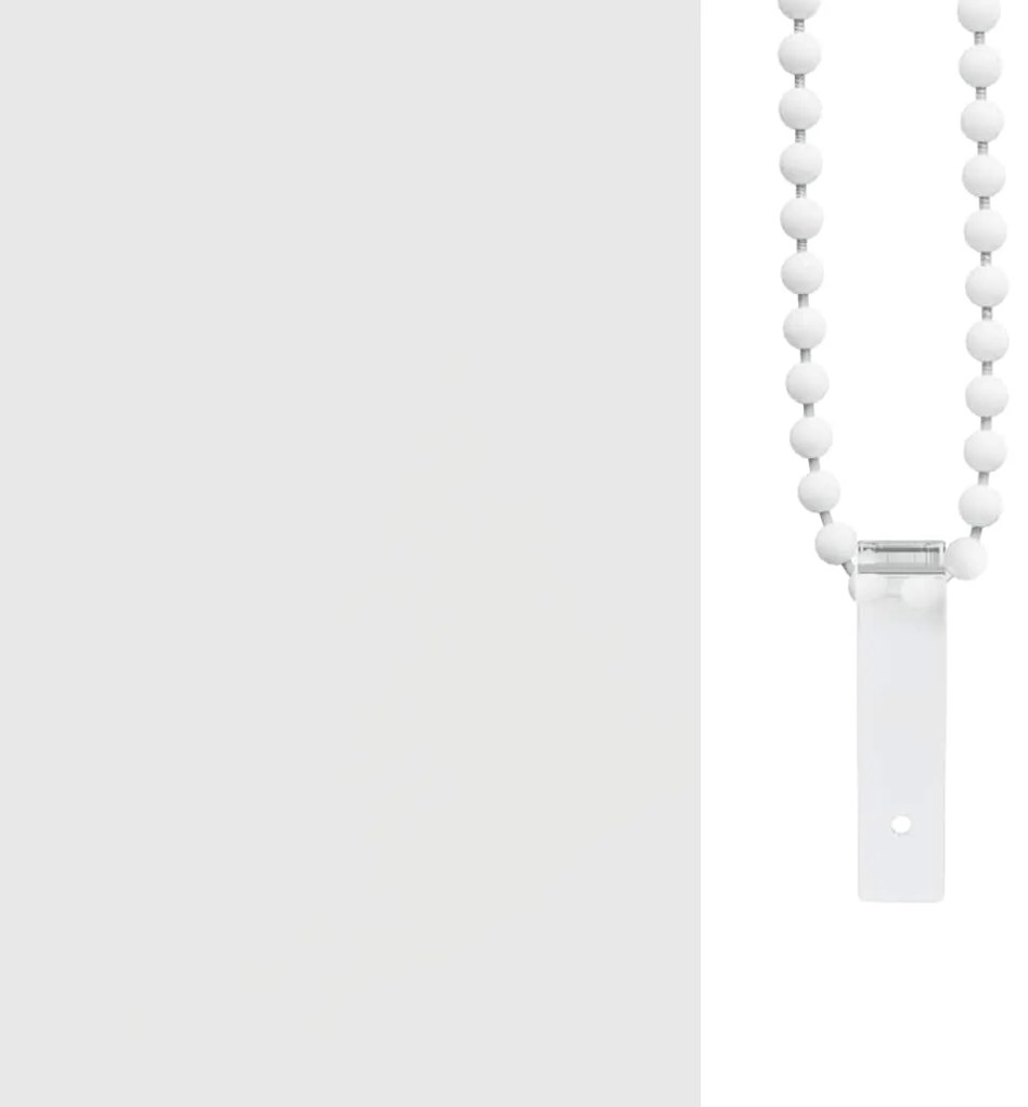 Estore de rolo para o duche 140x240 cm branco