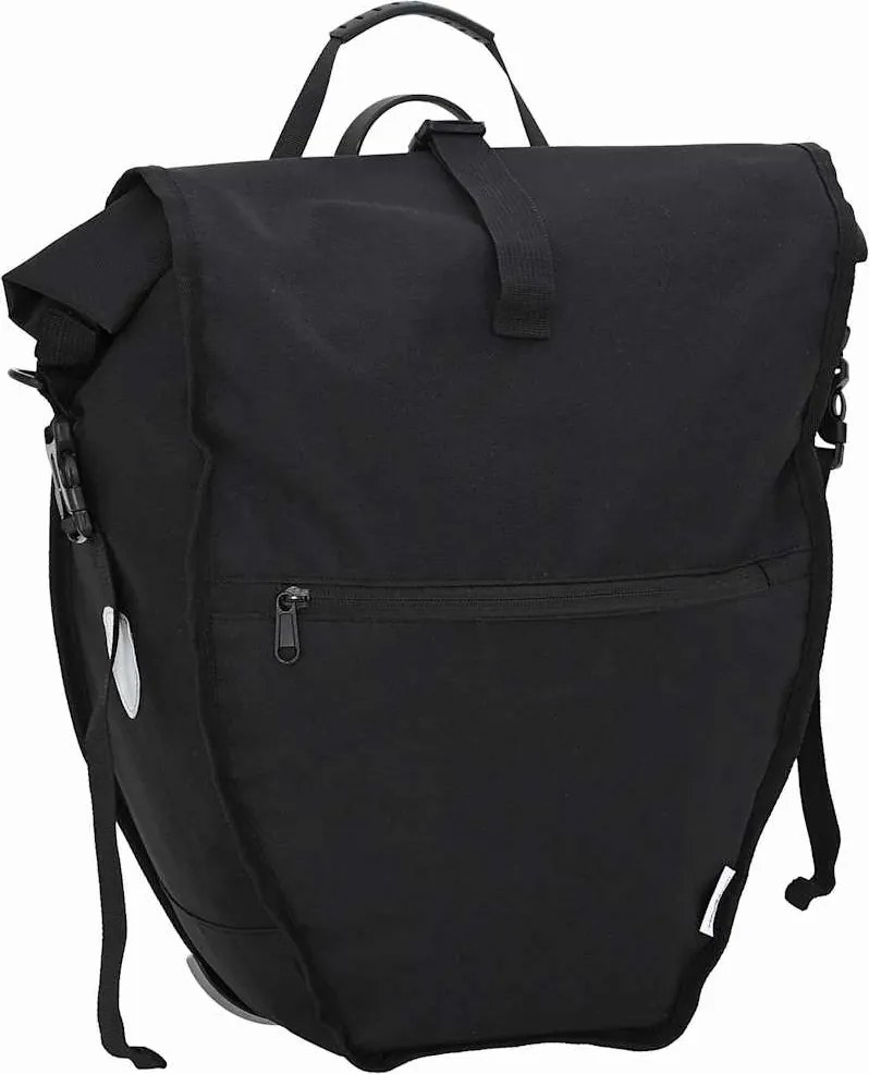 vidaXL Bolsa de Bicicleta Preto 32,5 x 17 x 57 cm Poliéster