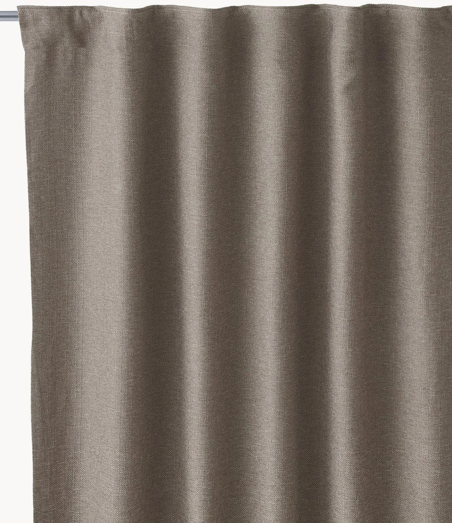 Cortinas blackout com multi-banda Olle, conjunto de 2, L 140 cm