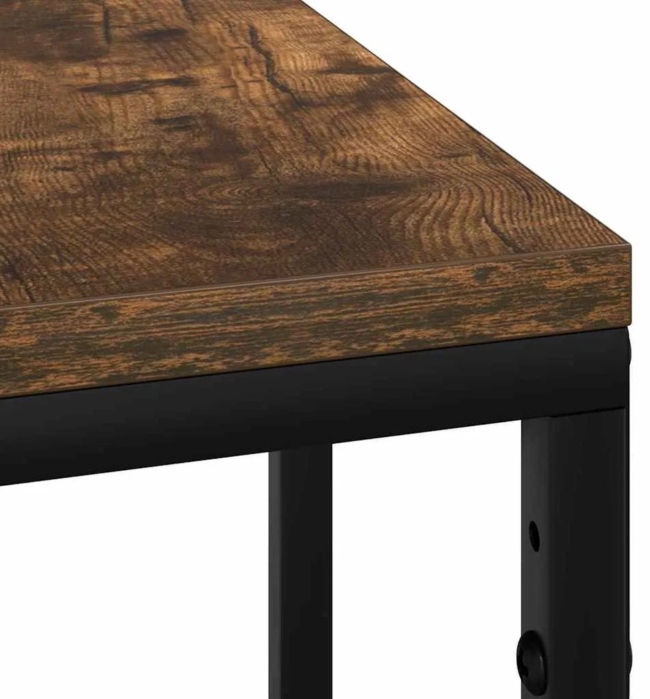 Mesa-de-cabeceira Carvalho fumê 41.5 x 26 x 60.5 cm