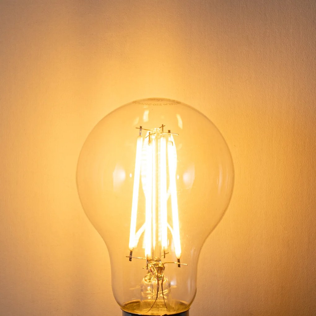 Conjunto de 5 E27 dimbare LED lamp A60 6W 500 lm 2200K