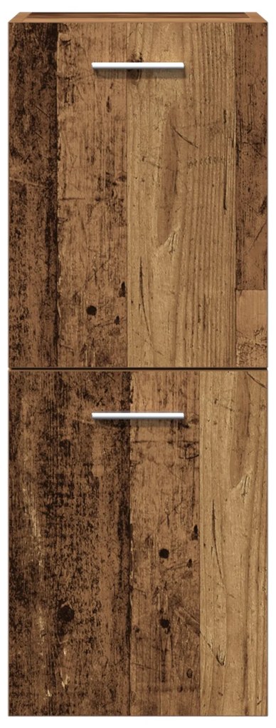 Conjunto de Móveis para Banheiro de 5 Peças Madeira Velha Madeira Recu