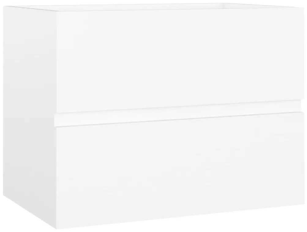 Conjunto de móveis de casa de banho contraplacado branco