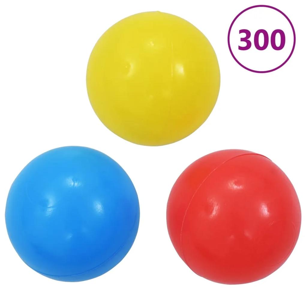 Tenda de brincar com 550 bolas 123x120x126 cm