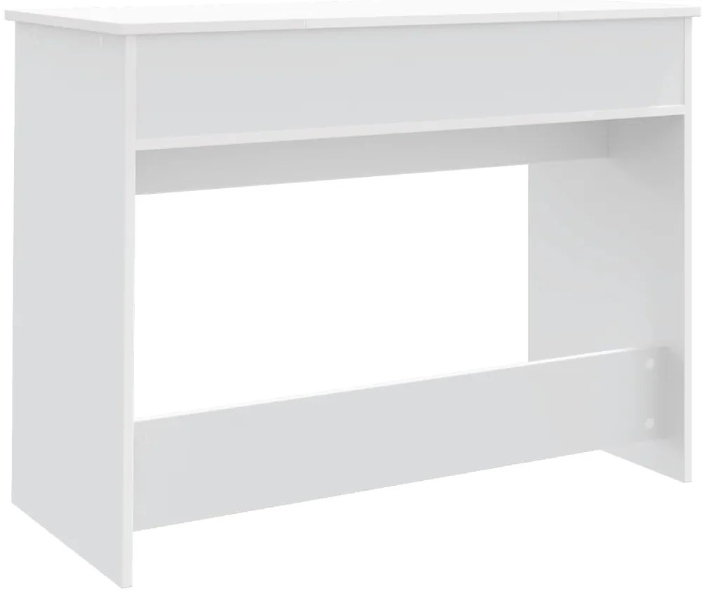 Toucador com espelho 100x45x76 cm branco
