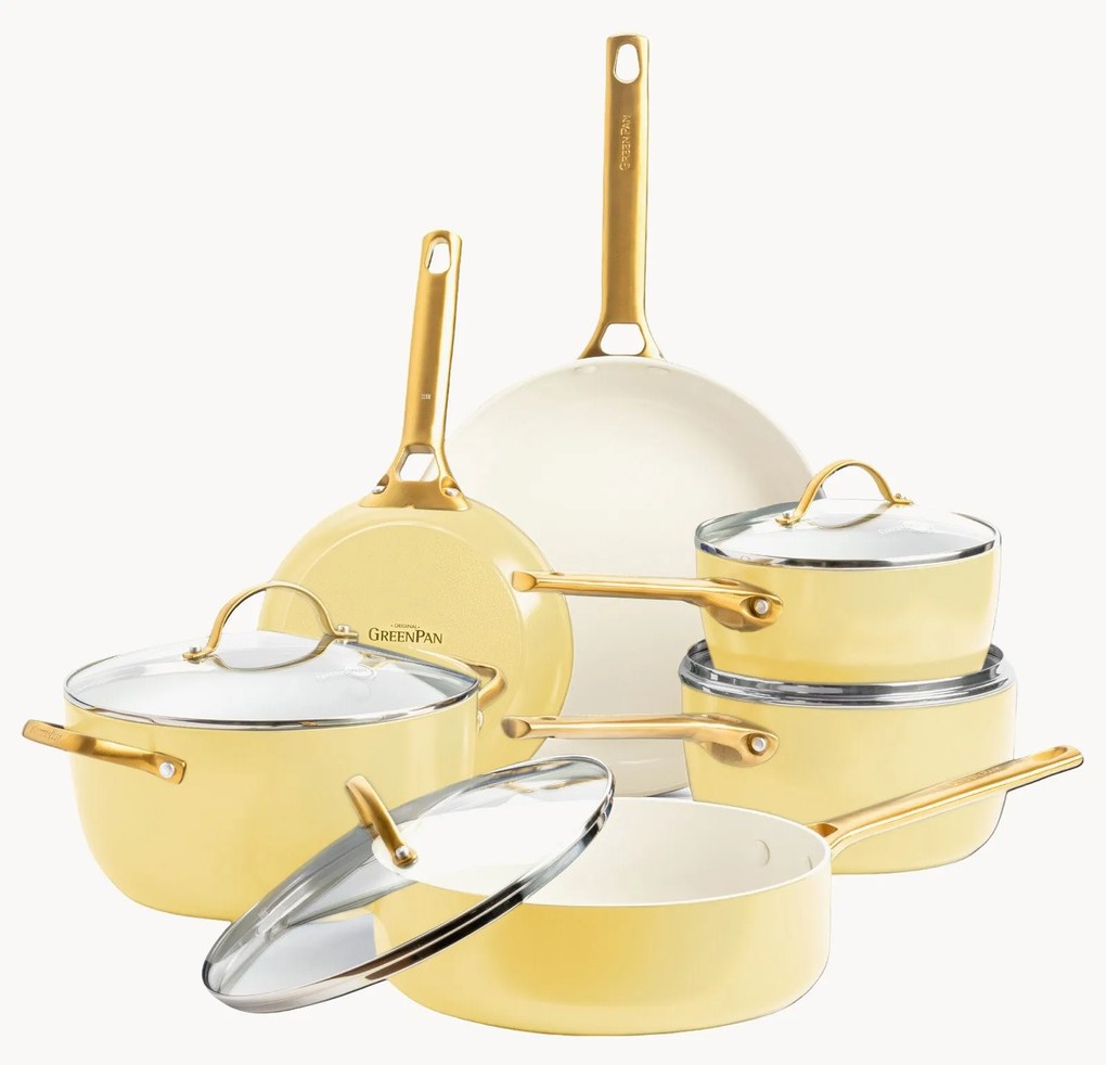 Conjunto de cozinha com revestimento antiaderente Padova, conjunto de 10