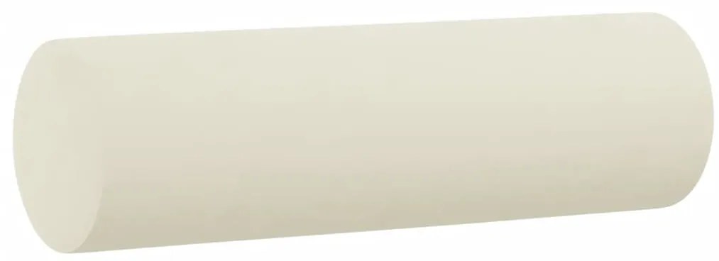 3 pcs conjunto de sofás com almofadas veludo cor creme