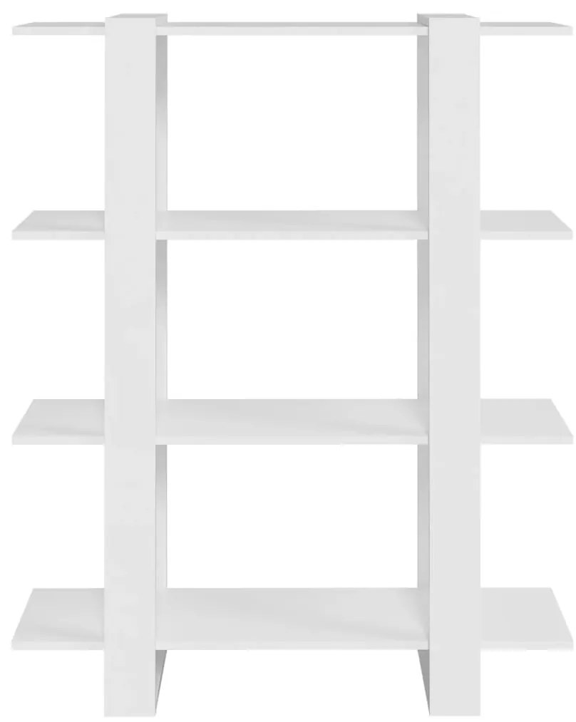 Estante/divisória 100x30x123,5 cm branco