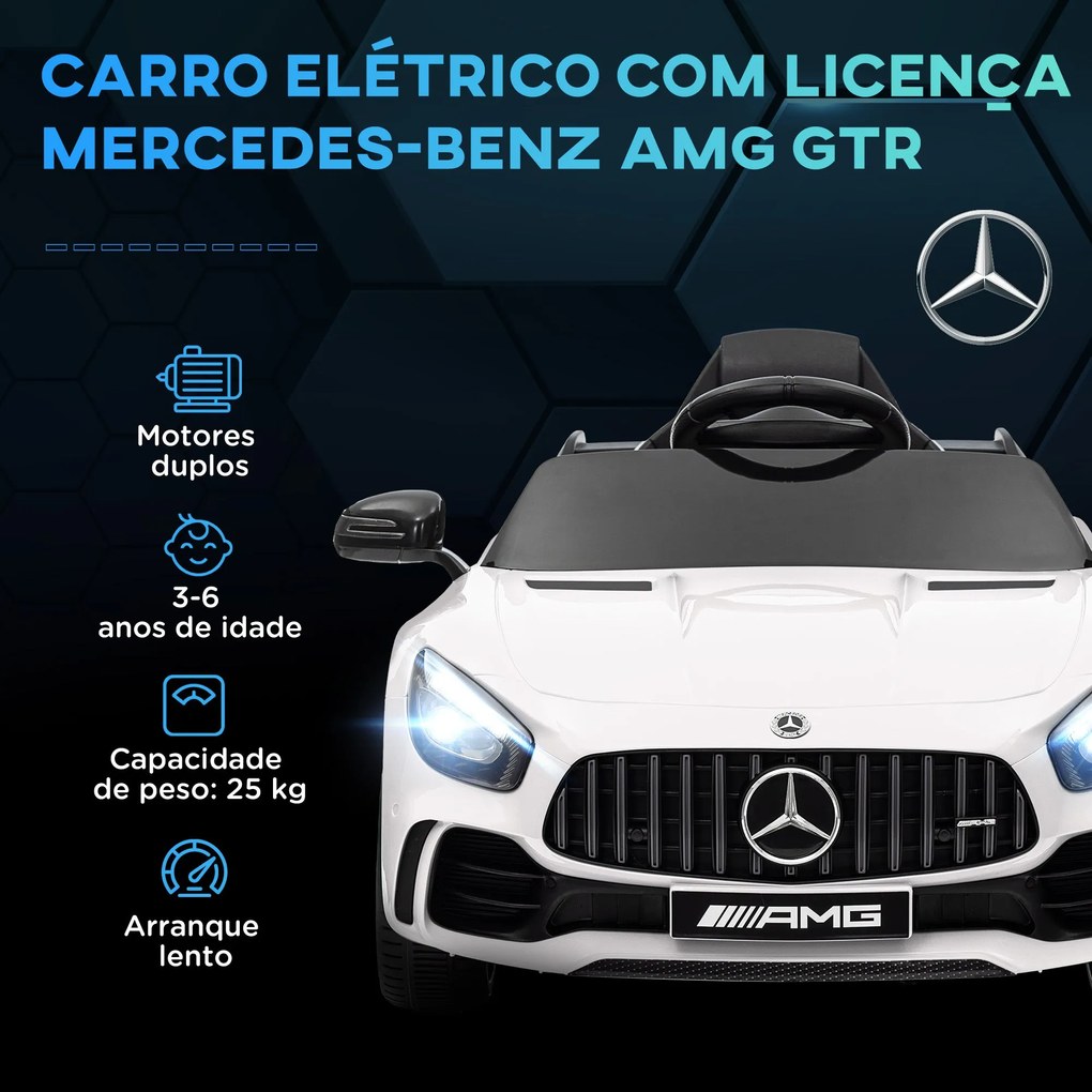 AIYAPLAY Carro Elétrico para Crianças acima de 3 Anos Carro Mercedes-B