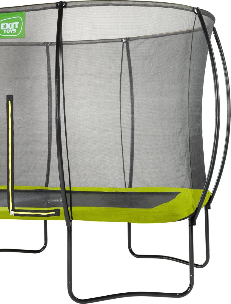 Trampolim retangular Silhouette 214 x 305 cm - verde