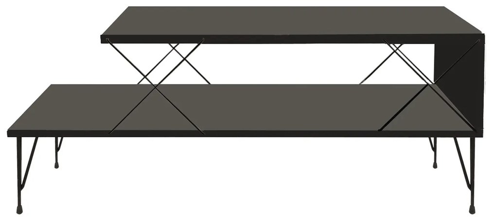Mesa de Centro Loire – Antracite – 100x40x50 cm