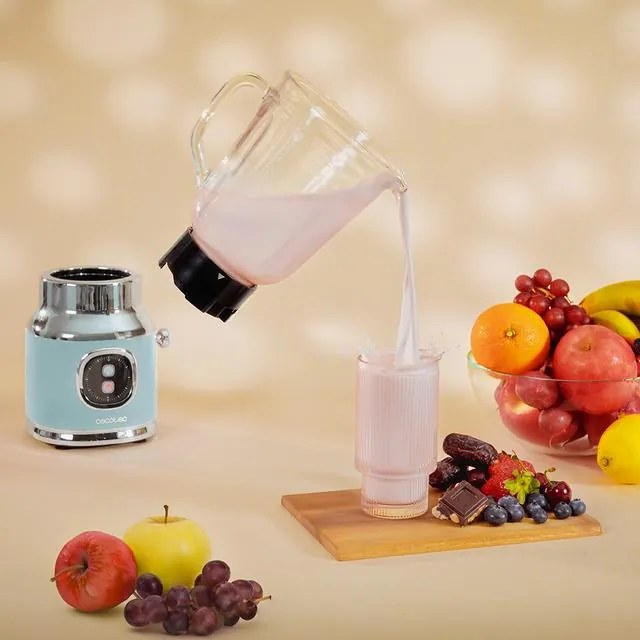 Liquidificador RetroTwist Blue