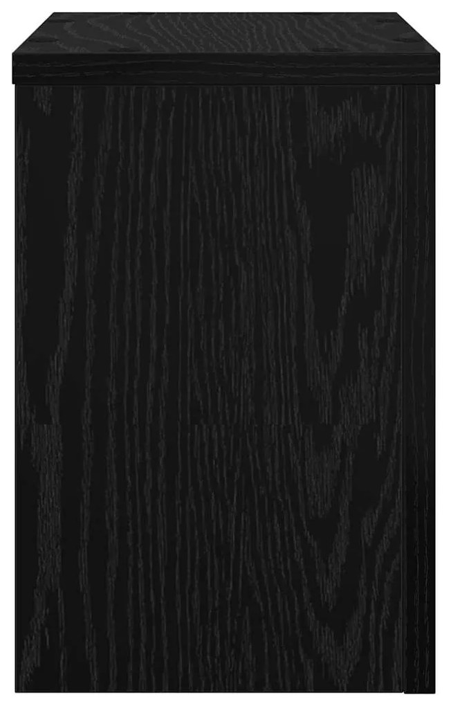 Suportes para Plantas - 2 pcs - Carvalho Preto - 20 x 20 x 30 cm - Mad