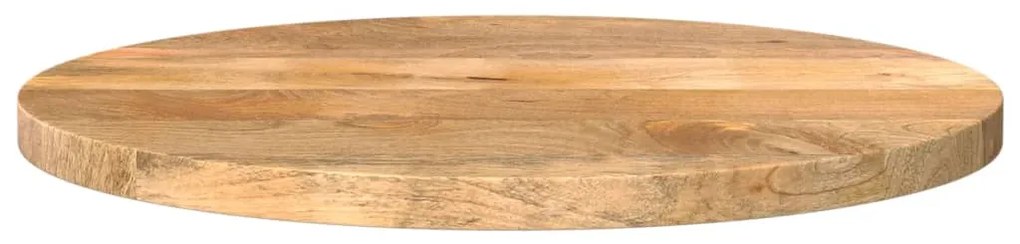 Tampo de mesa redondo Ø60x3,8cm madeira de mangueira maciça