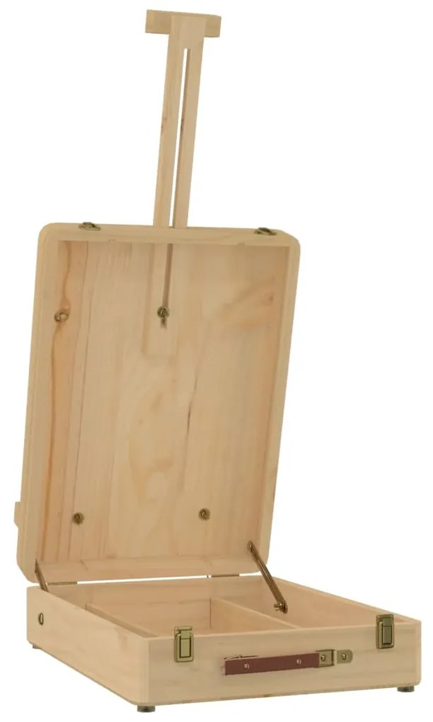 Cavalete de mesa 27x43x68 cm madeira de pinho maciça