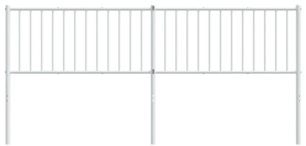 Cabeceira de cama 193 cm metal branco