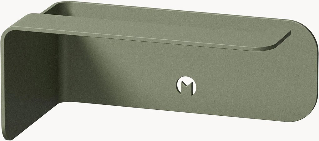 Suporte para papel higiénico em metal com adesivo sem perfuração Mo